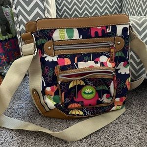 Lily Bloom elephant crossbody